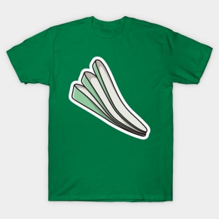 Comfortable Shoes Arch Support Insoles Sticker vector illustration. Fashion object icon concept. Three-layered shoe arch support insole sticker design icon with shadow. T-Shirt